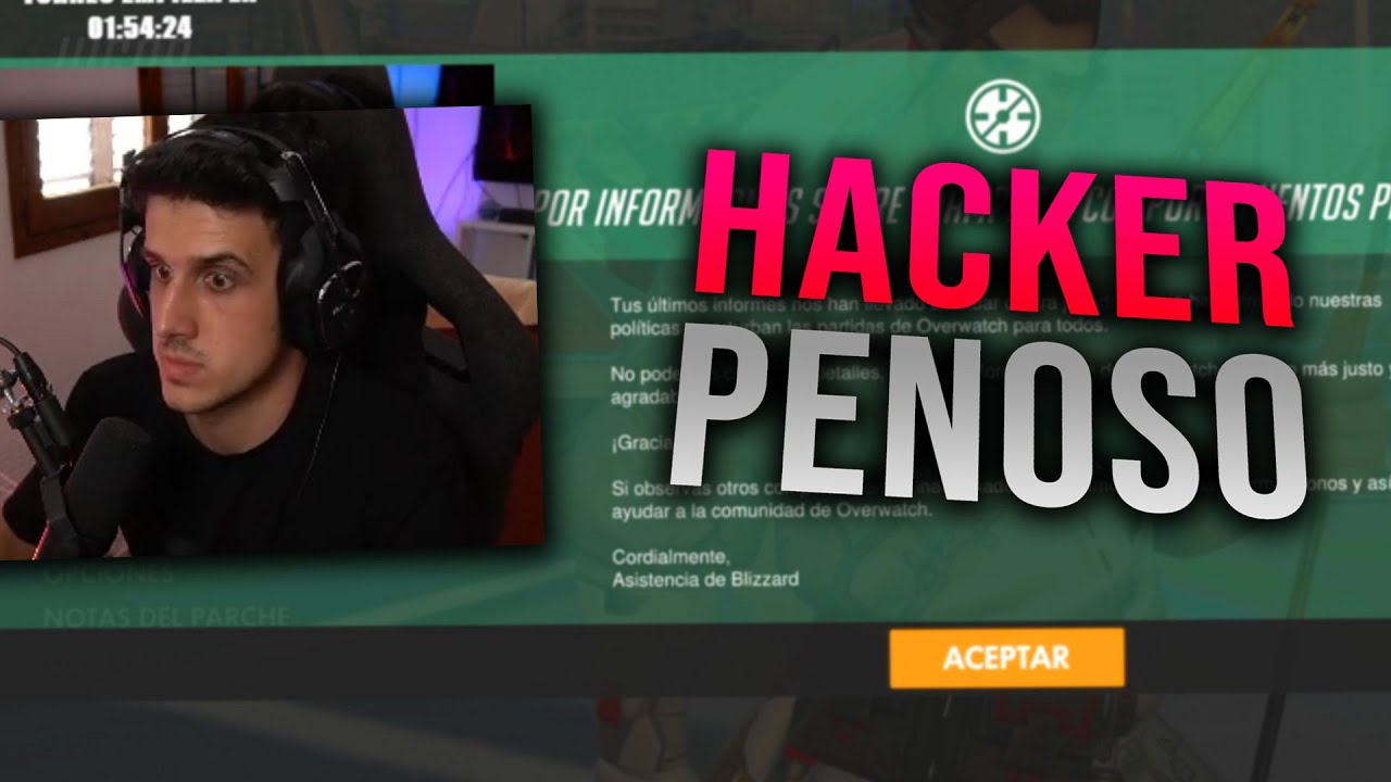 EL HACKER QUE NO SABÍA NI USAR SUS PROPIOS HACKS.... PENOSO!! | Toniki Overwatch