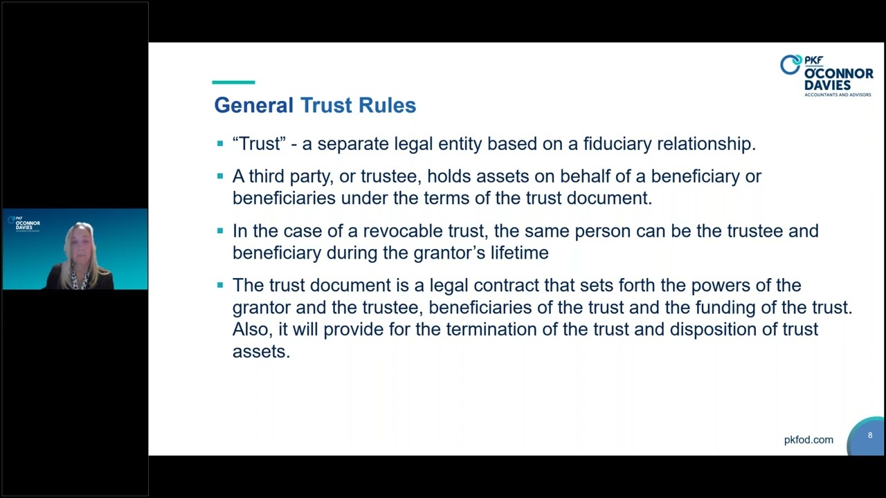 Fundamentals of Trusts