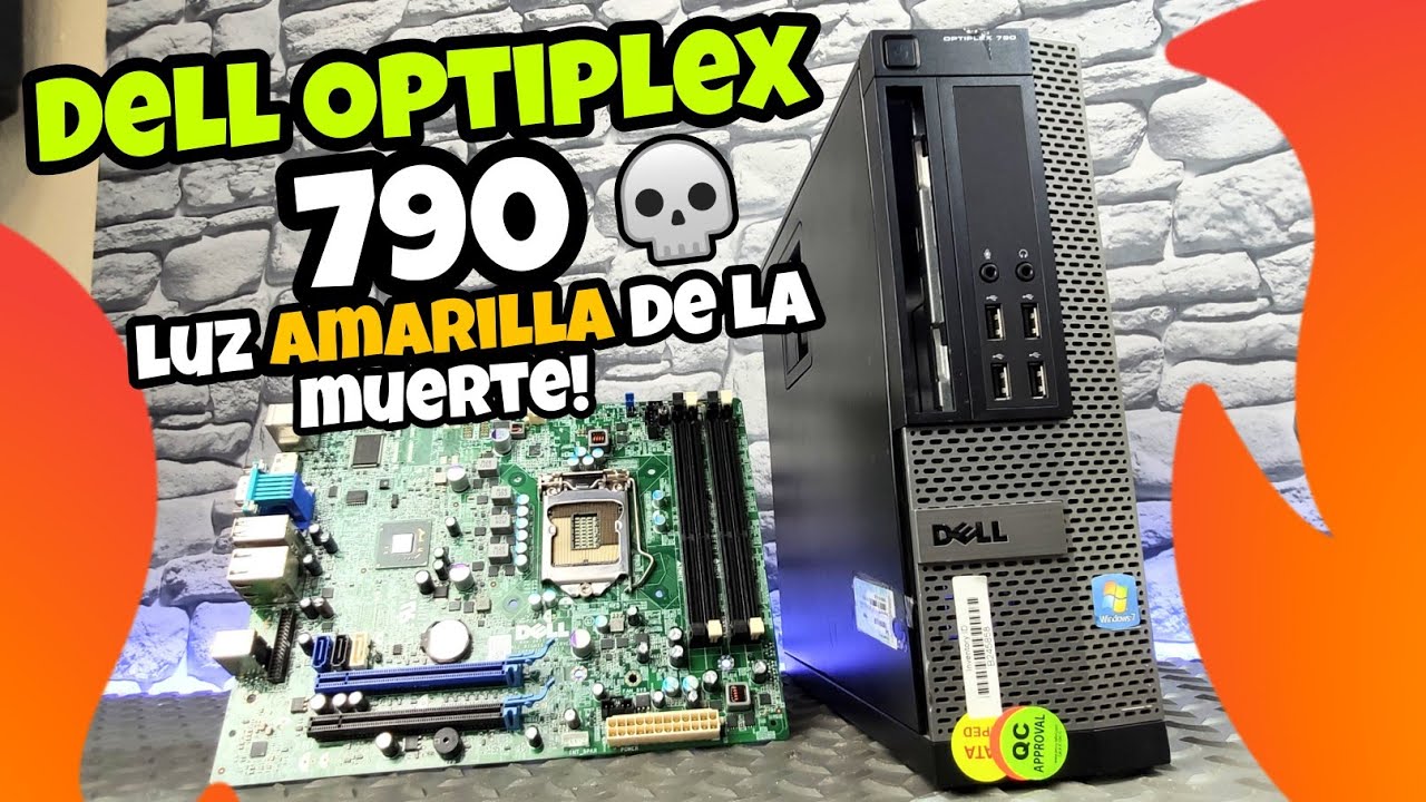 😲 La FALLA MÁS TEMIDA en TODOS los PC DELL! 👈🟡 Luz Amarilla de la MUERTE!