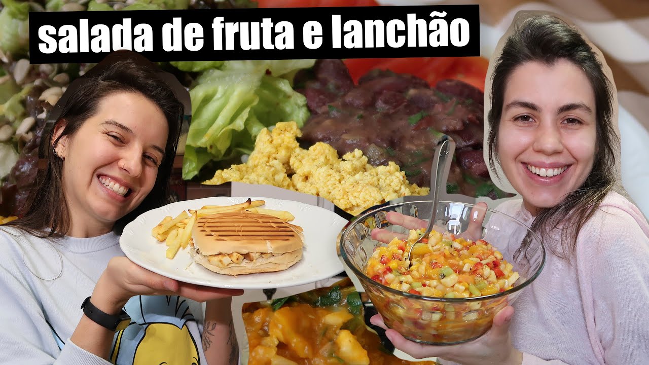 FIZEMOS SALADA DE FRUTA E LANCHÃO DELICIA | TNM Vegg