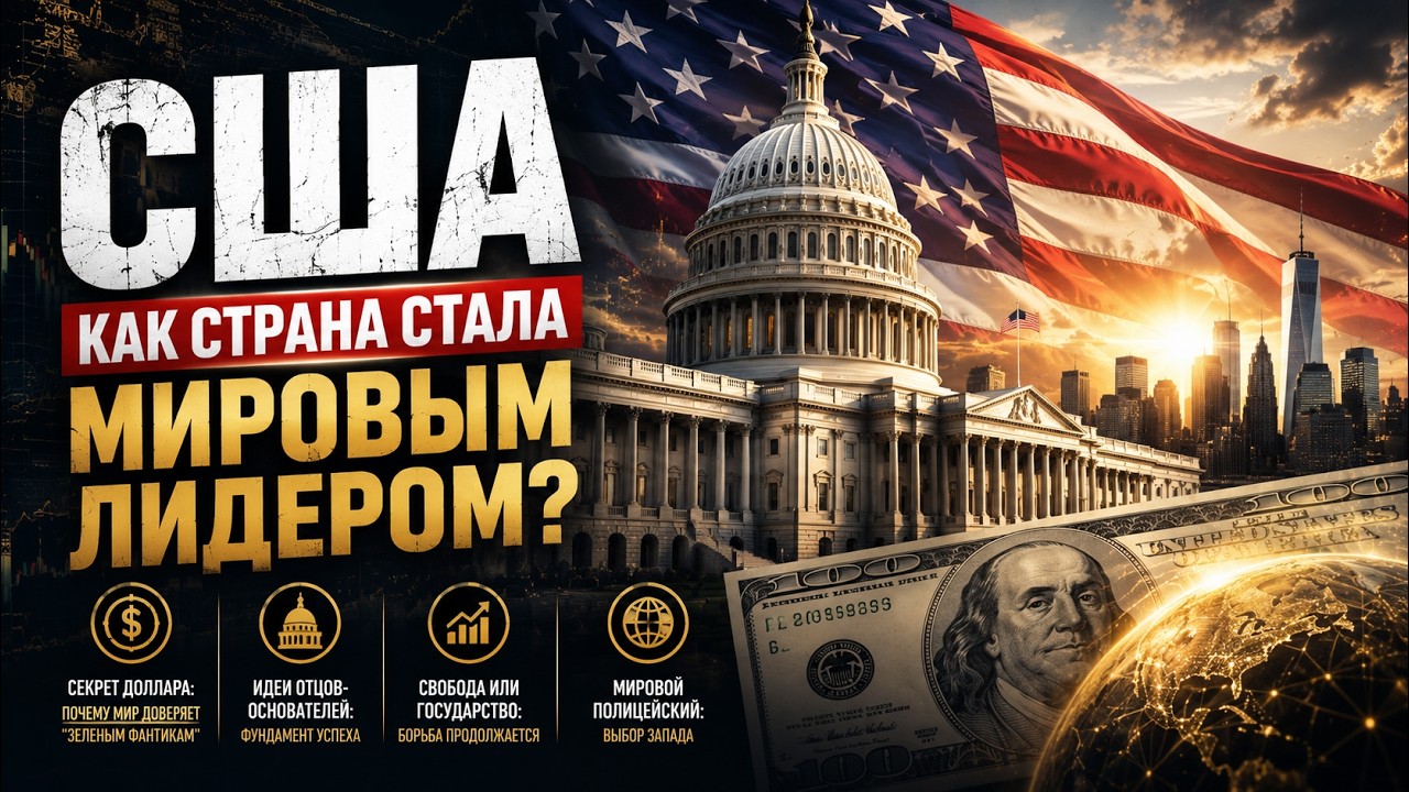 ПОЧЕМУ США ПРАВЯТ МИРОМ? ГЛАВНЫЙ СЕКРЕТ АМЕРИКАНСКОГО УСПЕХА