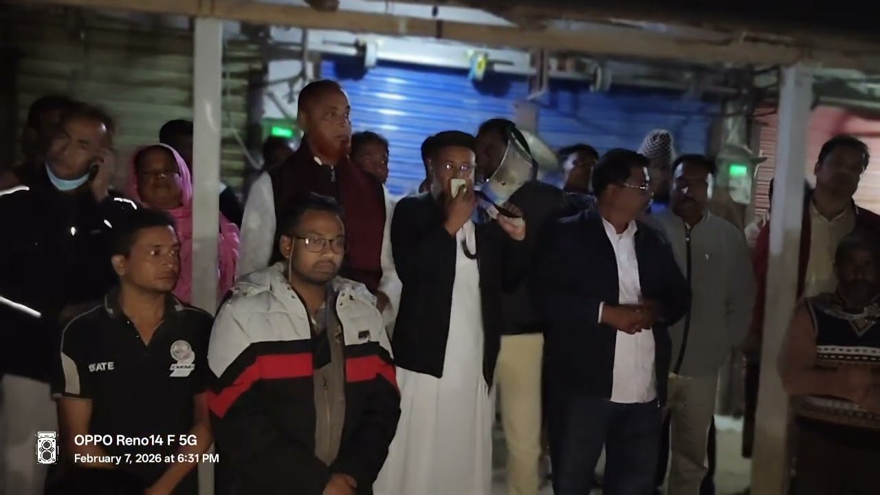 ওয়ার্ড বিএনপির প্রচারণা মিছিলশেষে বক্তব্য রাখেন জেলা বিএনপি সাবেক ধর্মীয় সম্পাদক ফজলে রাব্বি তোহা 