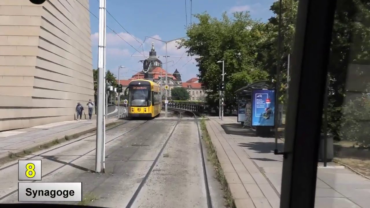 Straßenbahn Dresden 2020 Linie 8