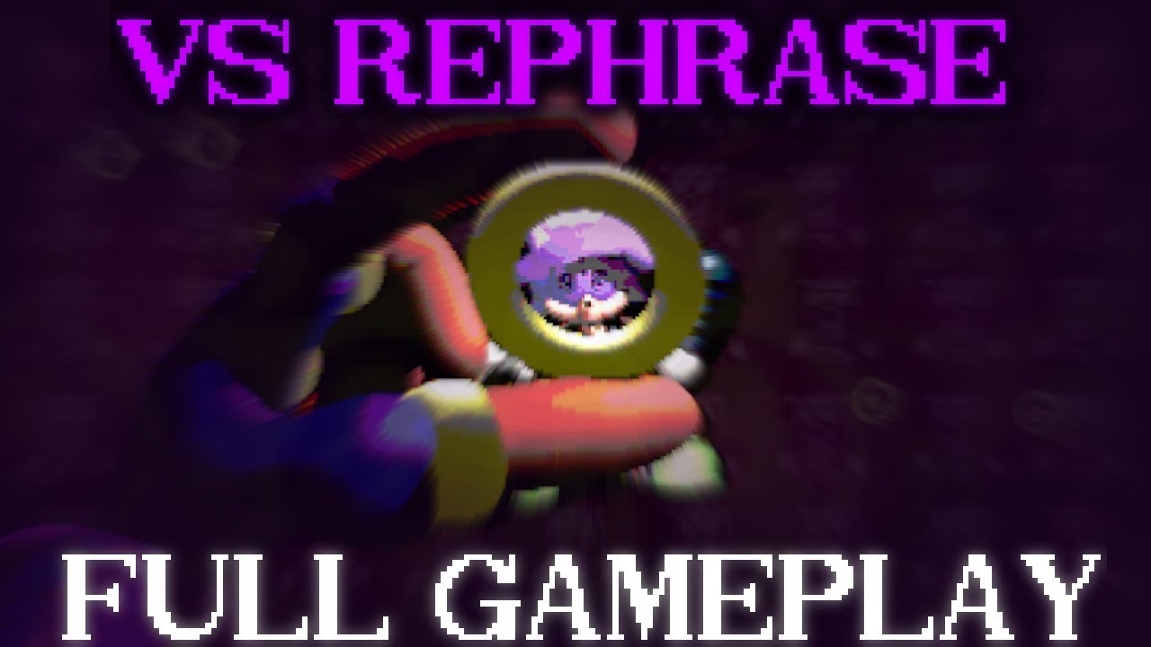 VS Rephrase V2 Demo - FULL GAMEPLAY - Friday Night Funkin'