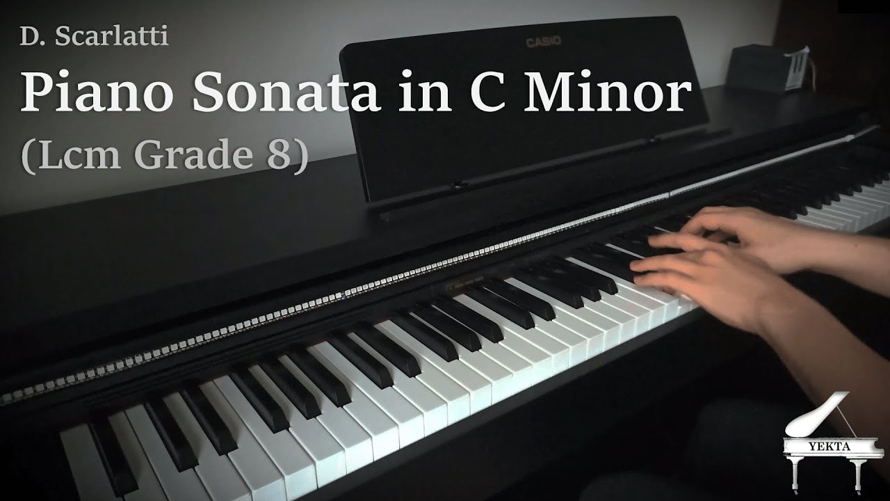 Scarlatti - Sonata in C Minor, K 84,L10 (LCM Grade 8 Piece)