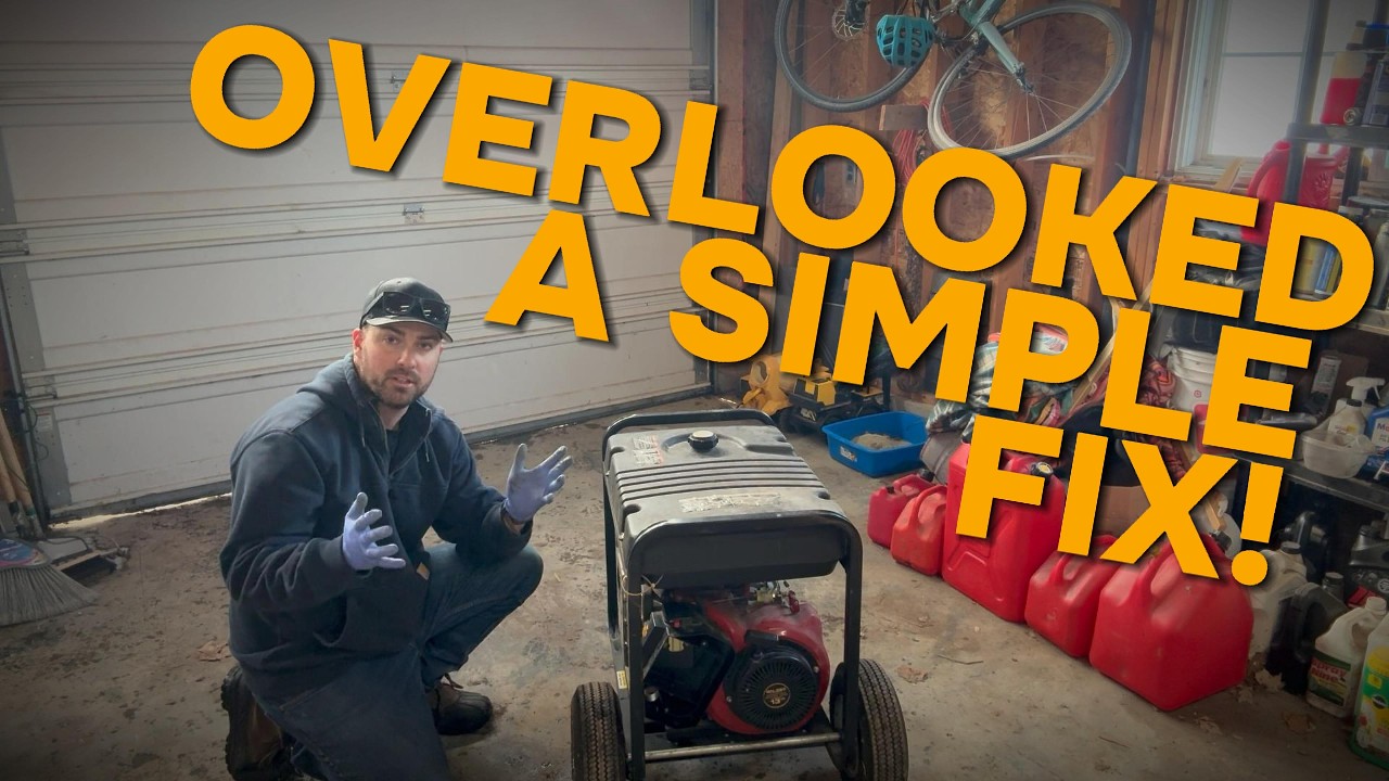 How To Clean A Carburetor On A Generac Generator, Plus Something Not To Overlook.