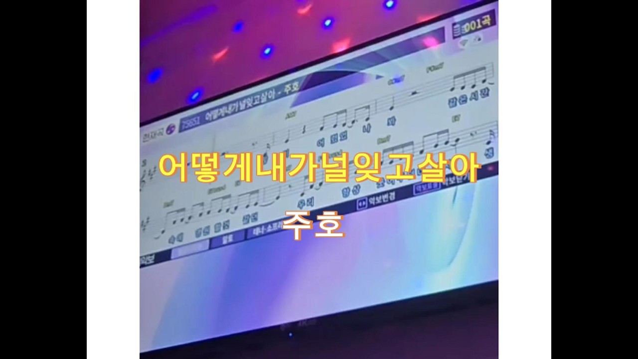 어떻게내가널잊고살아 - 주호(일반인 커버)