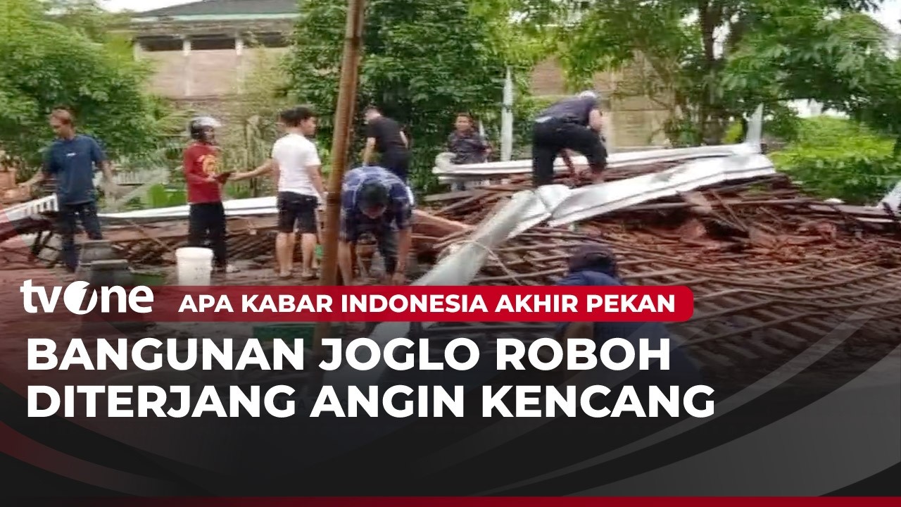 Angin Kencang Robohkan Rumah Joglo di Klaten | AKAP tvOne