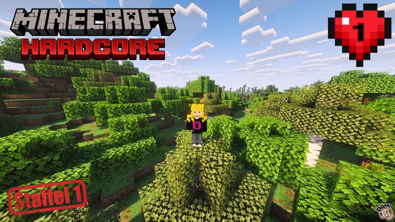 Mein erstes Mal 🟫⛏️ [HC▪︎S01F001] Minecraft Hardcore | Live Let’s Play