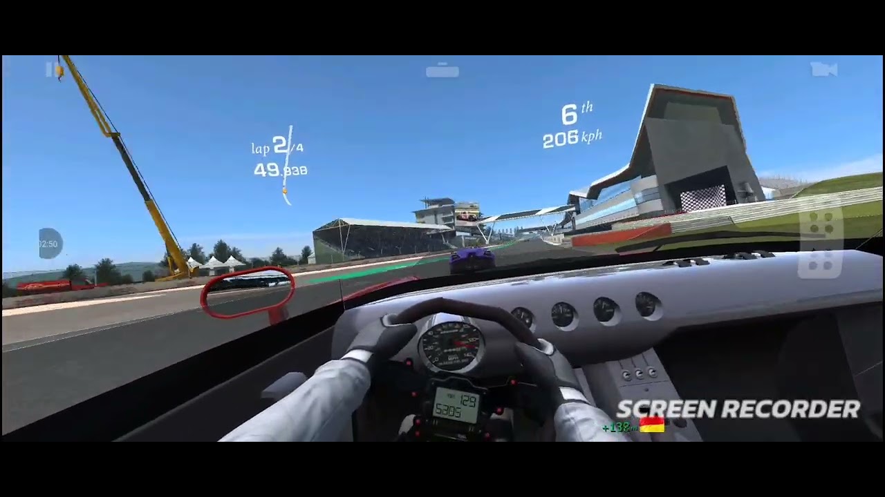 Spada Codatronca Barchetta - Silverstone Bridge Circuit - Real Racing 3 