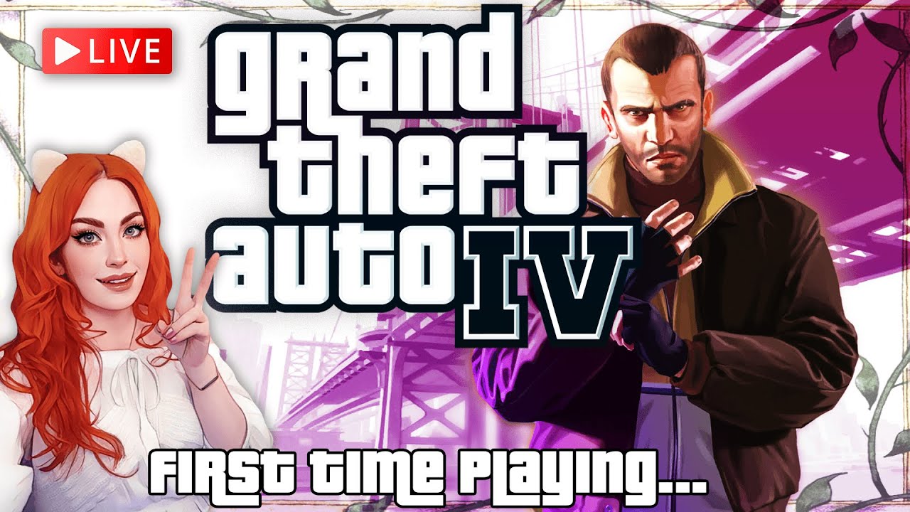 🔴LIVE – GTA IV for the FIRST TIME: Is Niko the Best GTA Protagonist?