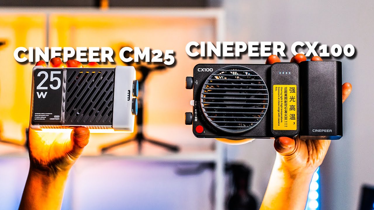 Small, Bright, and Budget Lights? (ZHIYUN CINEPEER CX100 & CM25)