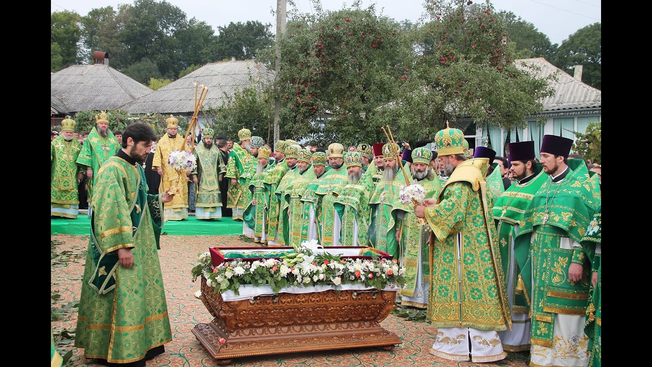 Slujba de canonizare a Sf. Agafia. Transmisiune