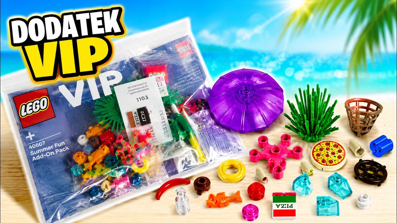 Letnia frajda - zestaw dodatkowy VIP - LEGO 40607