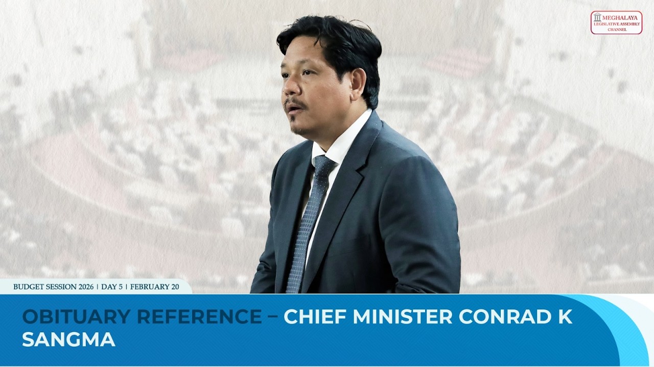 OBITUARY REFERENCE – CHIEF MINISTER CONRAD K SANGMA
