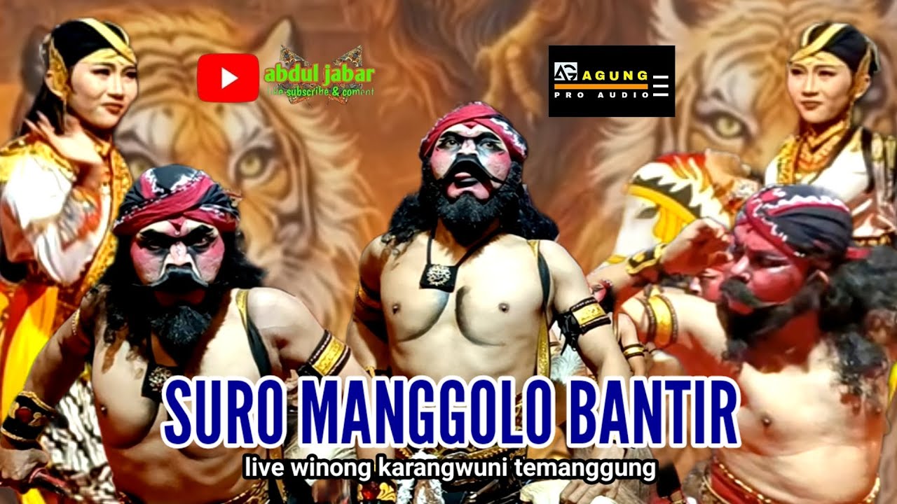 WAROK SURO MANGGOLO BANTIR LIVE WINONG KARANGWUNI 