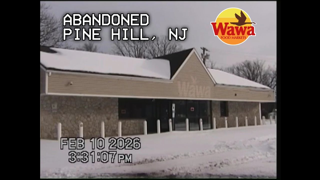 Abandoned Wawa - Pine Hill, NJ **Sony DCR-TRV320 Handycam Footage**