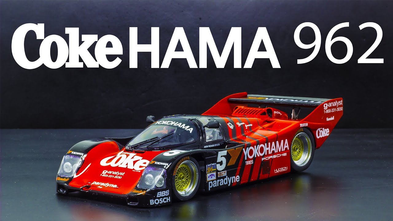 Coke Turbo Porsche 962 IMSA GTP | Building a Scale Model GT Sportscar