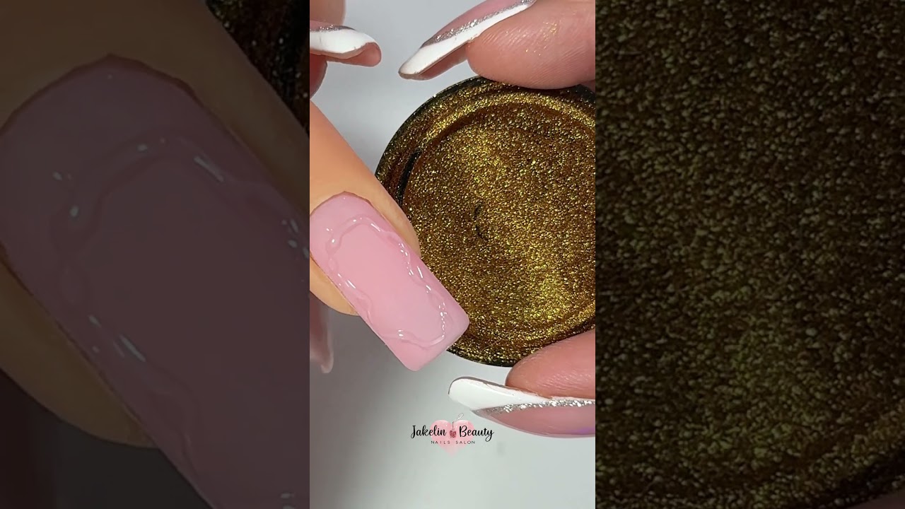 💕Dise&ntilde;o En U&ntilde;as Con Efecto Espejo/ Nail Art Tendencia💅 #efectoespejo #tendenciau&ntilde;as