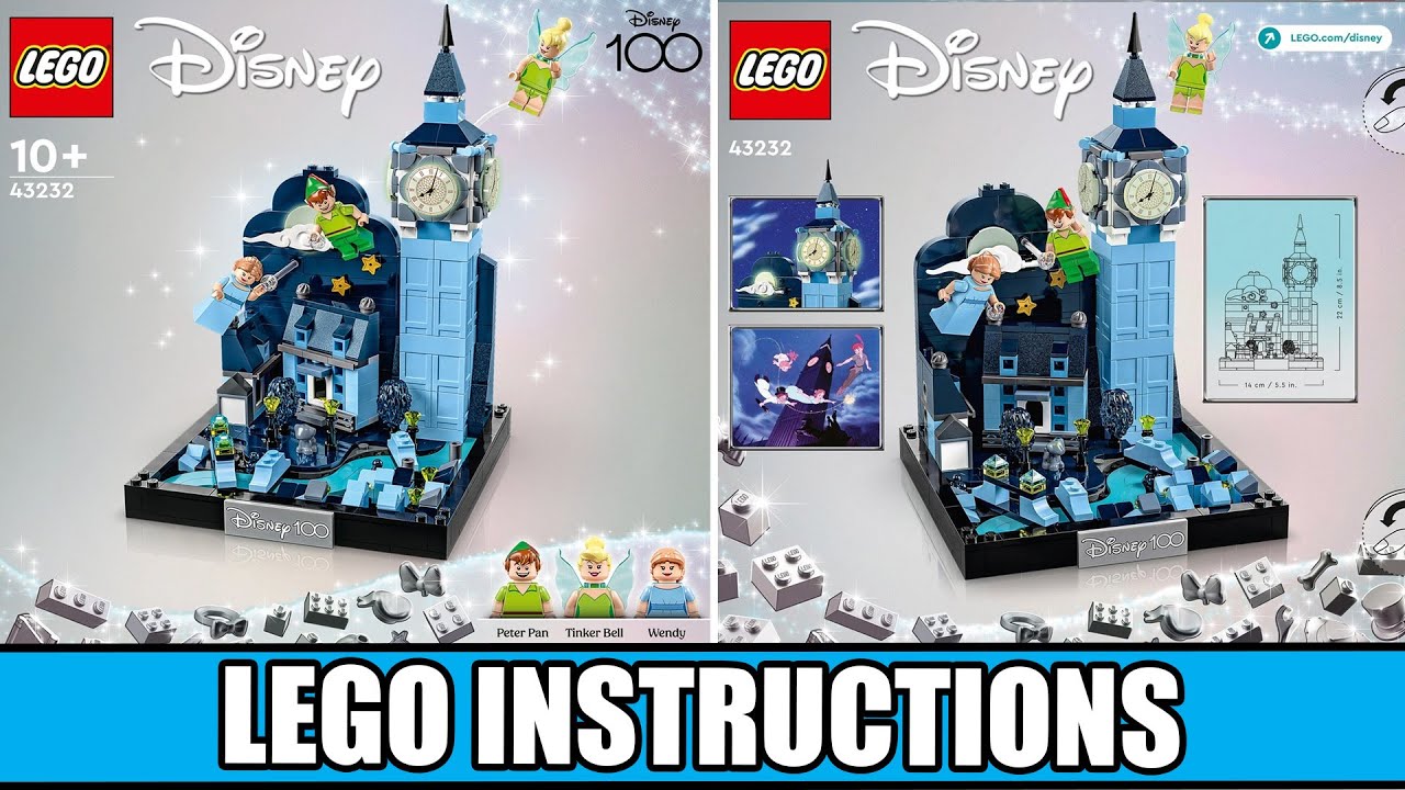 LEGO Instructions - Disney - 43232 - Peter Pan & Wendy's Flight over London