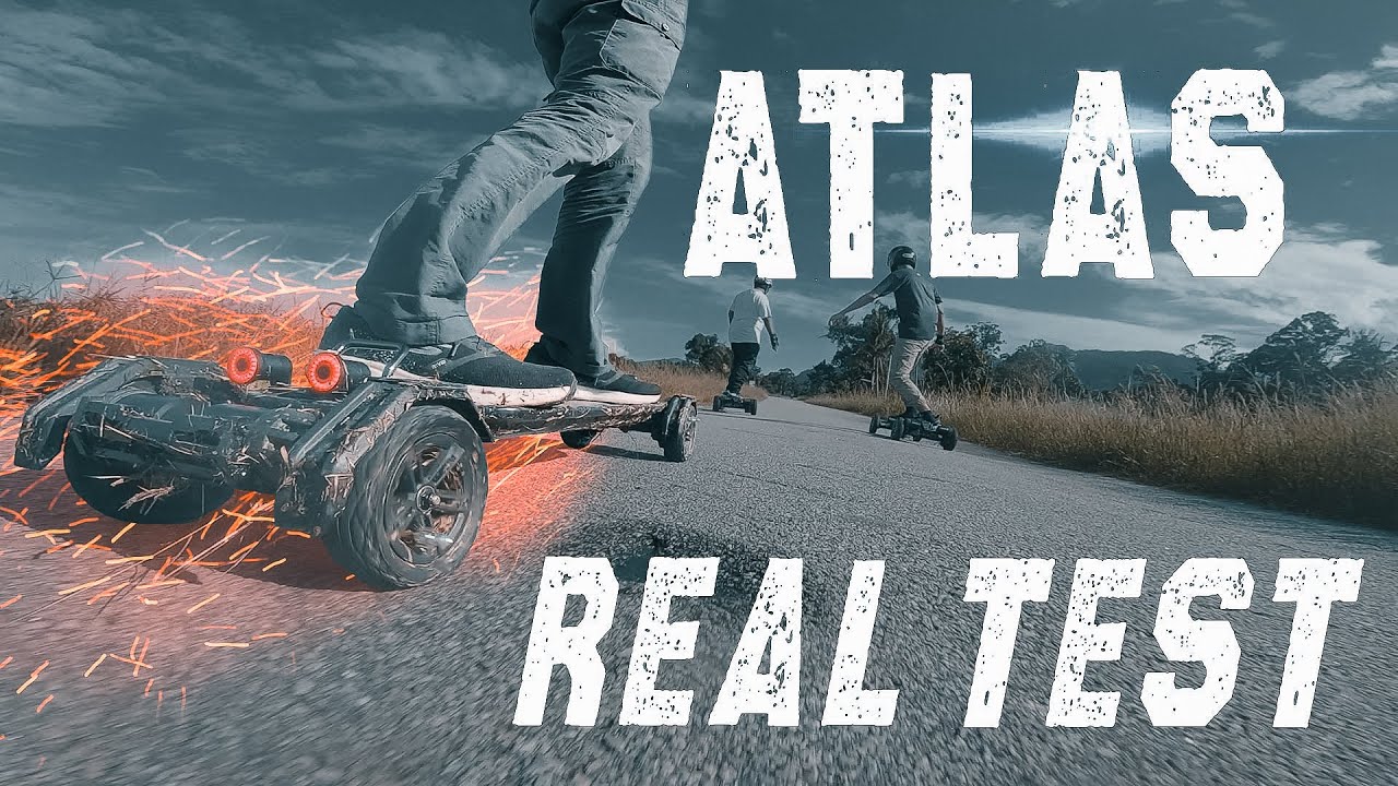 Exway ATLAS Real World Performance | 2WD and 4WD RANGE TEST | Carving and Off-Road TEST
