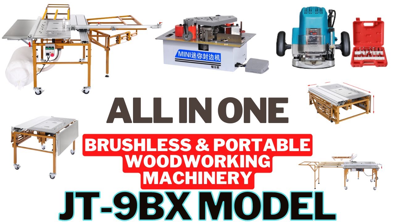 Multi-Functional Sliding Table Saw || Brushless Silent & Dust Free Mother Saw || JT-9BX Model