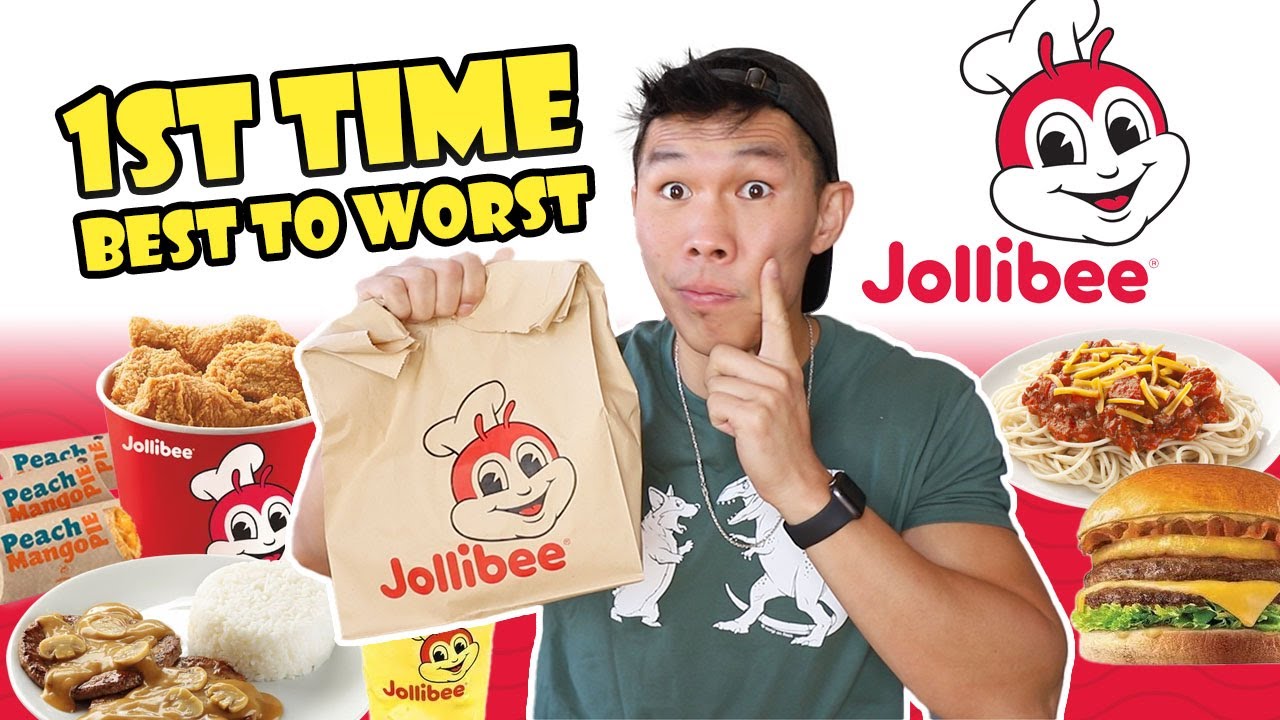 Trying JOLLIBEE for 1st Time: All Menu Items Ranked! || Life After College: Ep. 728