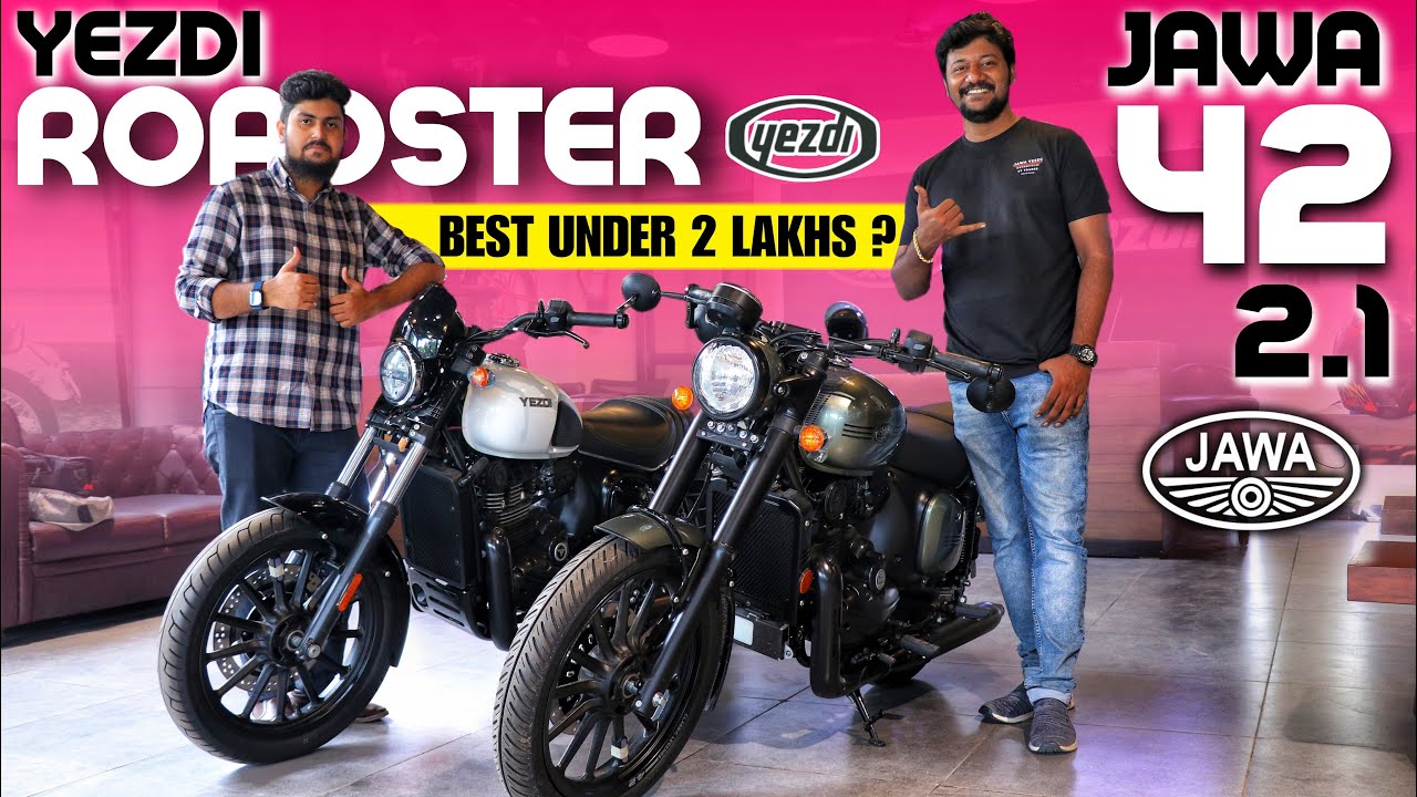 Yezdi Roadster Vs Jawa 42 2.1🏍️–Paisa Vasool Kon ?🔥Best Bike Under 2 Lakh💥Best Bikes India 2023🔥