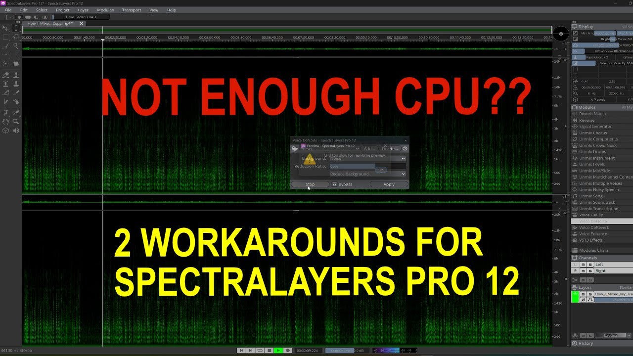 2 Workarounds for SpectraLayers Pro 12 Issues | Eddie Vaan | 