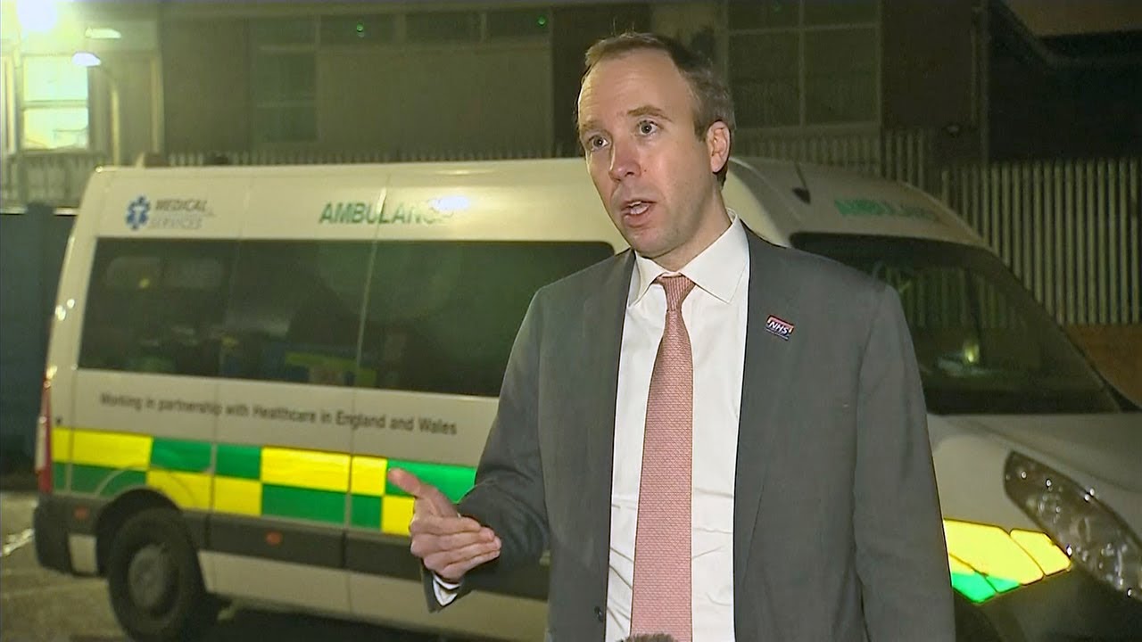 Matt Hancock hails start of Covid-19 vaccination 'V-Day'
