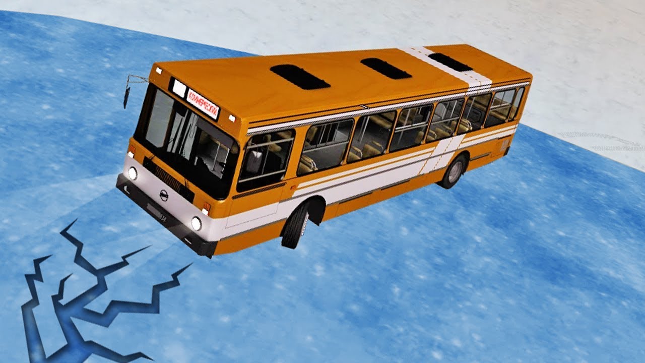 АВТОБУС ПРОВАЛИЛСЯ ПОД ЛЁД! СУРОВАЯ ЗИМА! - MTA PROVINCE