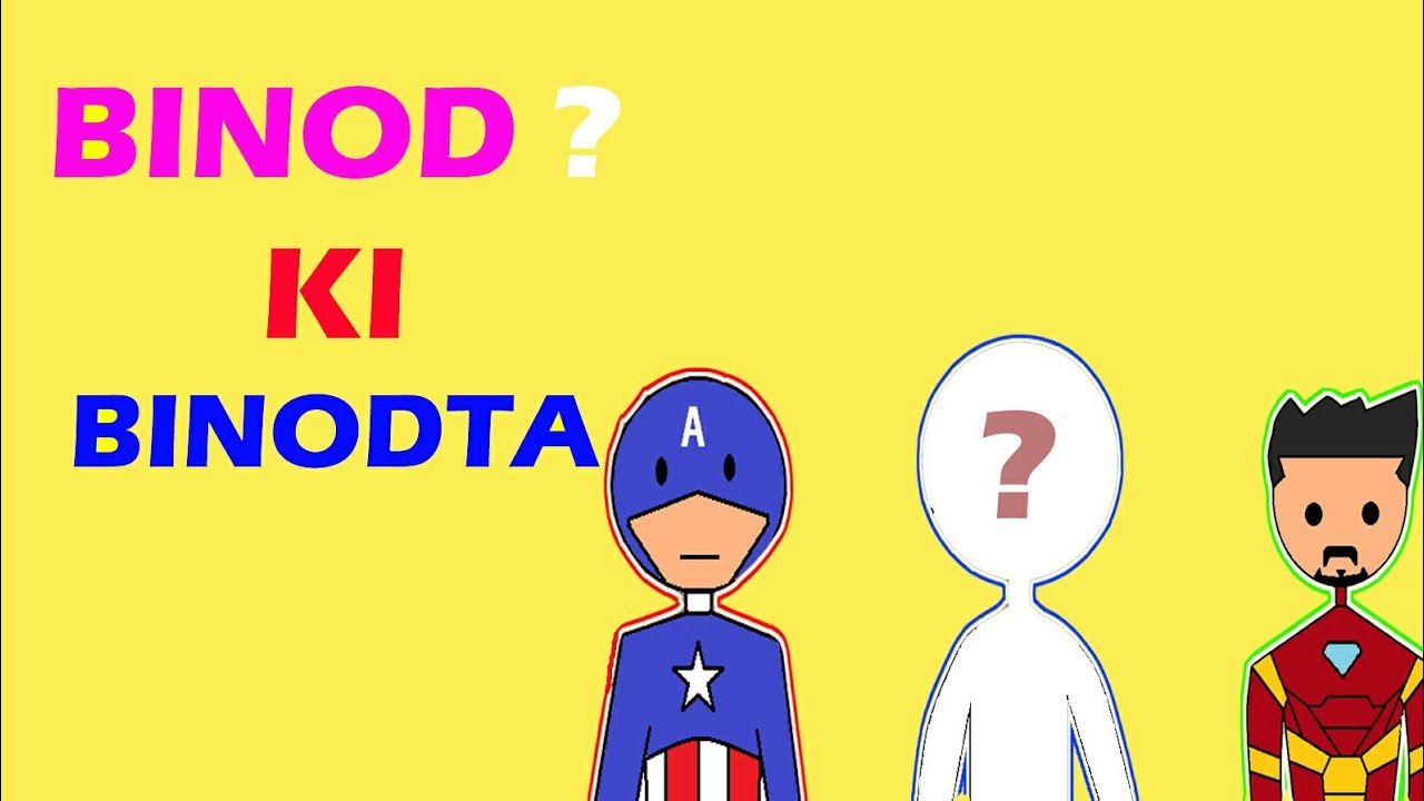BINOD ki Binodta || Avengers funny animation || Viral #Binod comedy video