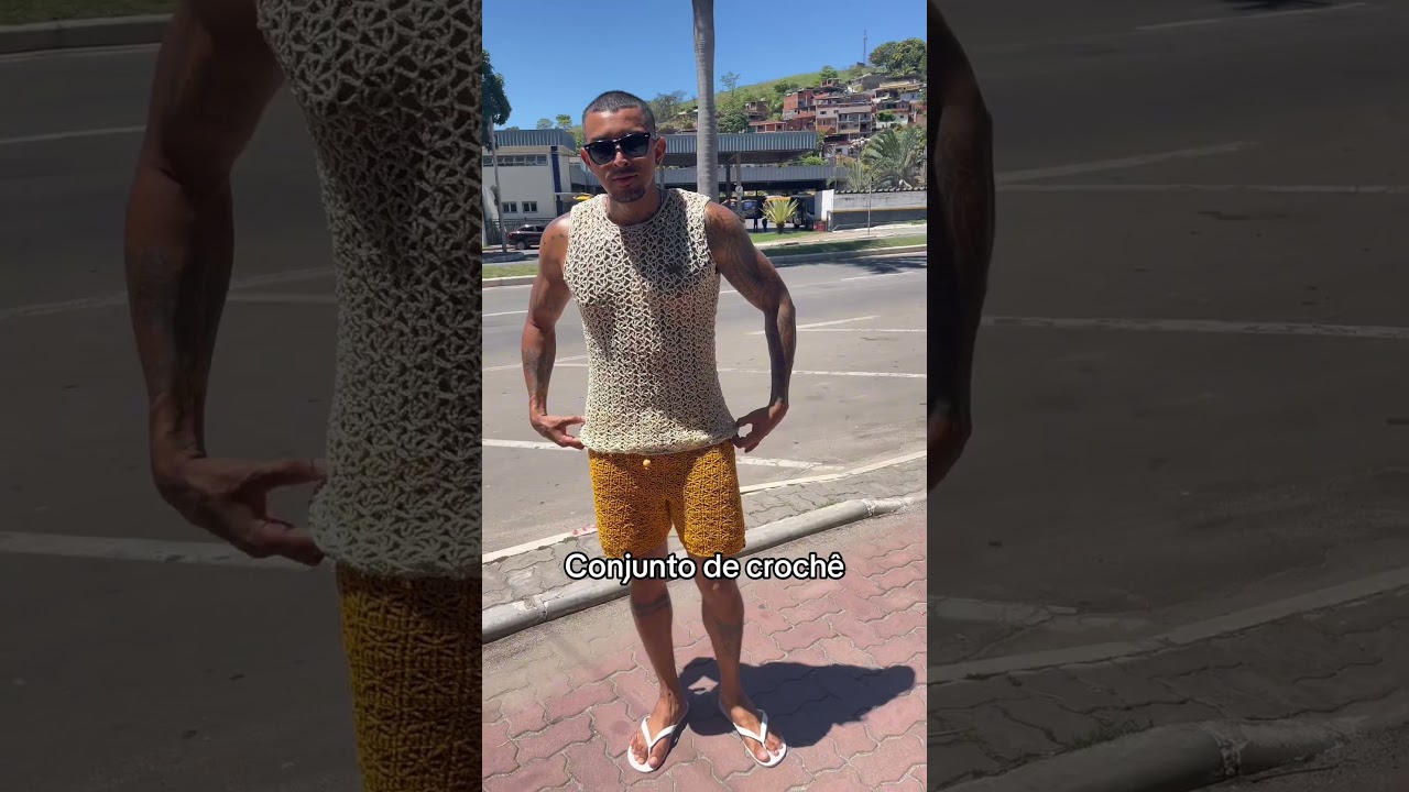 Essa regata de crochê ficou perfeita 