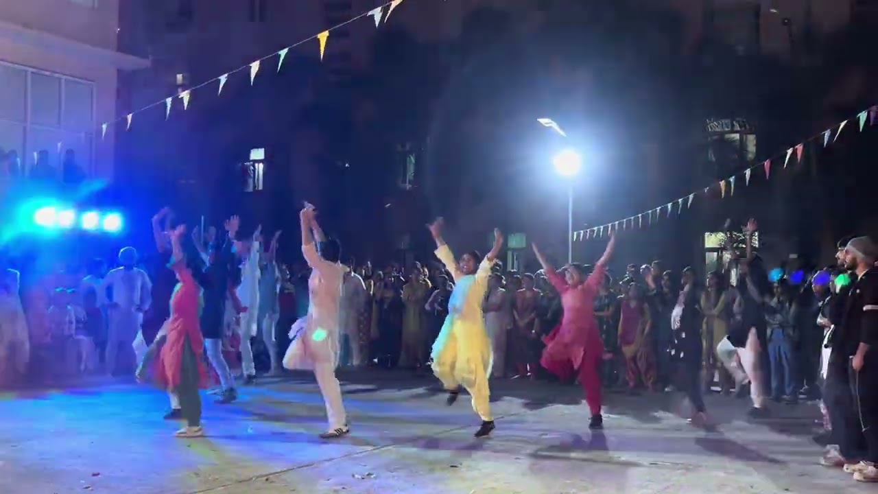 AIIMS rishikesh lOHRI bhangra performance by 2024-25 batch