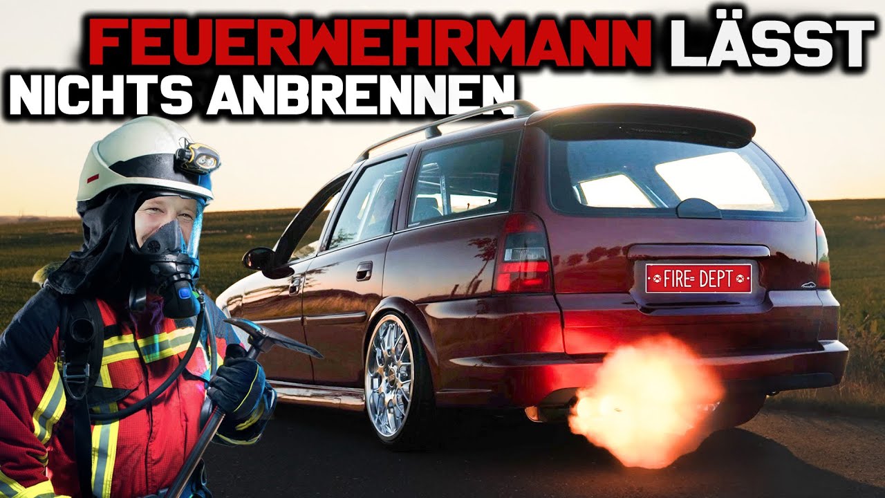 Opel Vectra V6 Kompressor macht Flamme - Wir besuchen