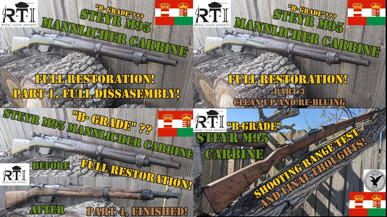 Royal Tiger Imports B-Grade Steyr M95 Mannlicher Carbine FULL RESTERATION SERIES!
