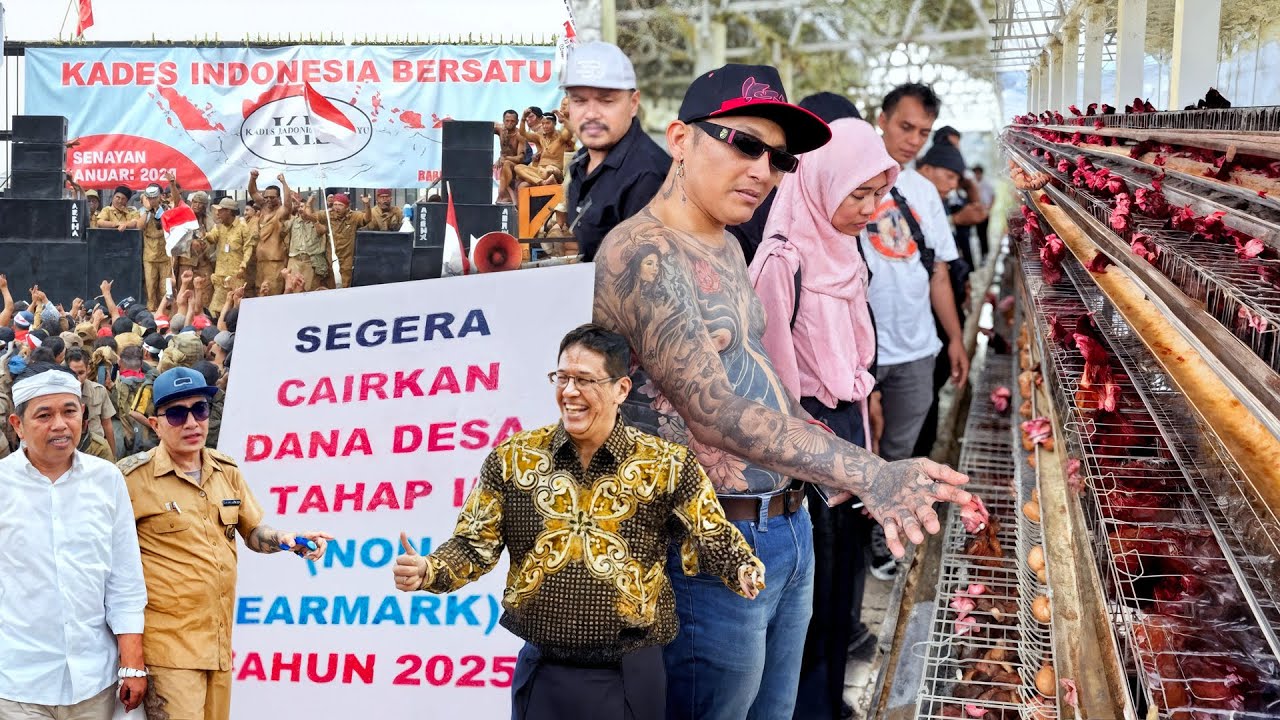 Kades Lain Sibuk Demo Purbaya! Hoho Alkah Kades Kebanggan Dedi Mulyadi Justru Fokus Bangun Desa