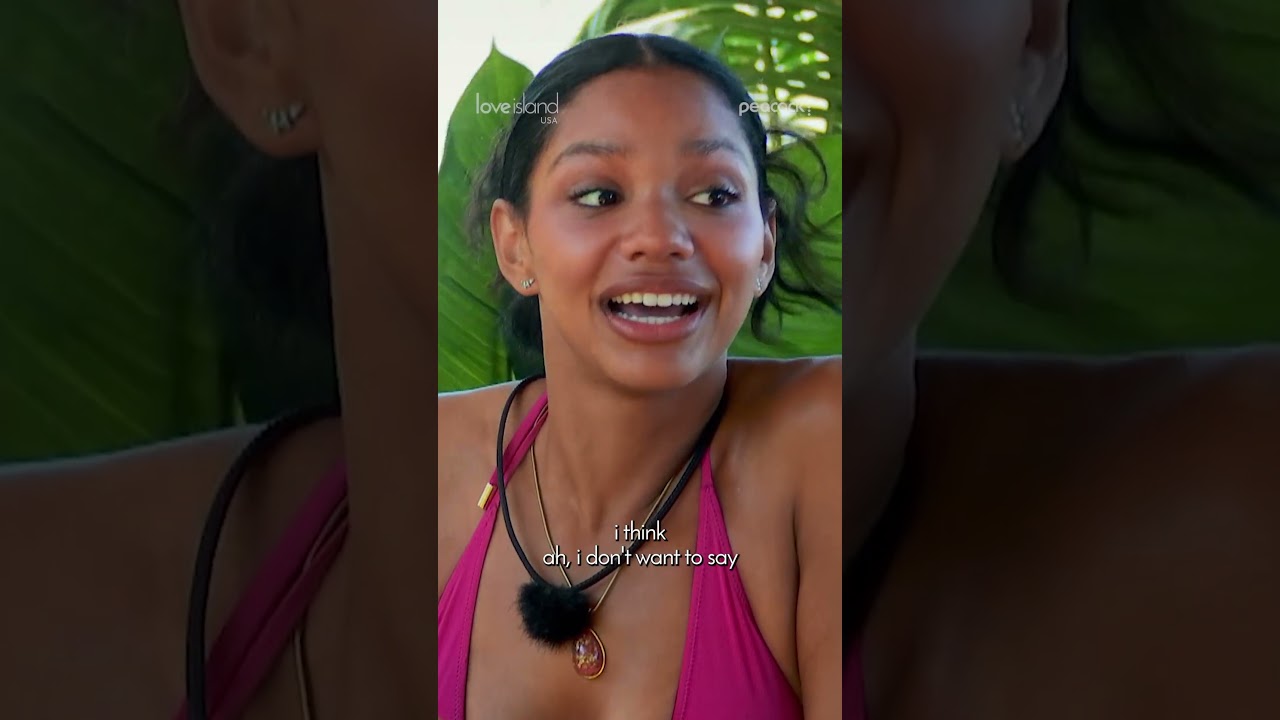 Melanie really likes Sincere ❤️🥹 #LoveIsland #LoveIslandUSA #MelanieMoreno #AniyaHarvey #Shorts
