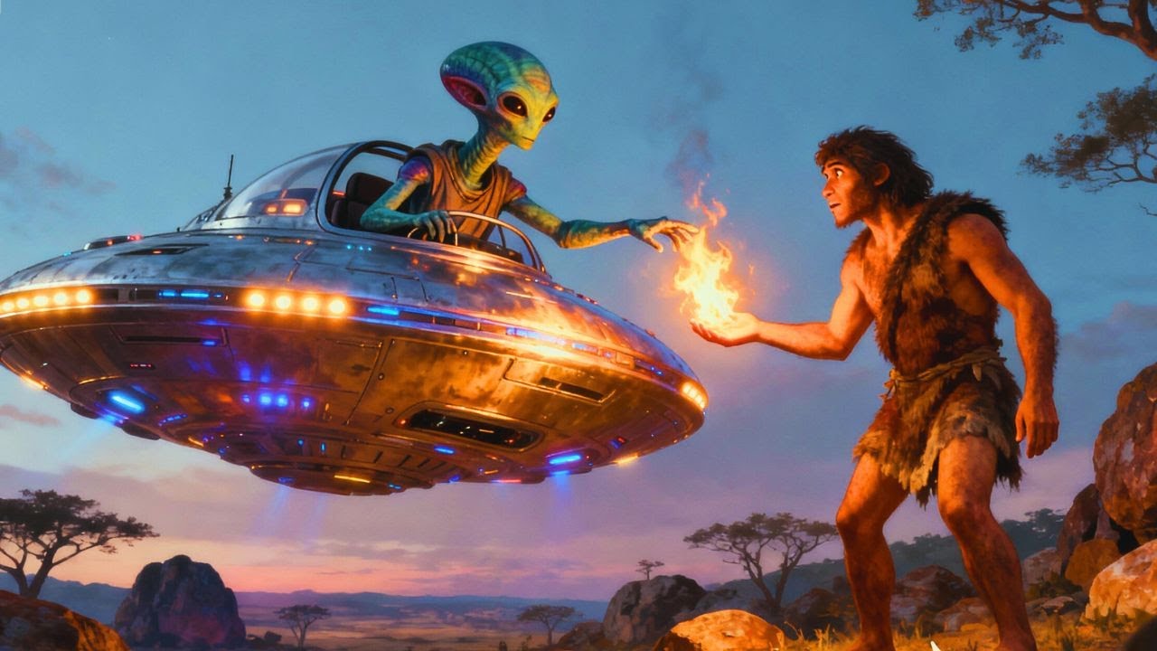 How Aliens Brought Fire to Homo Habilis!