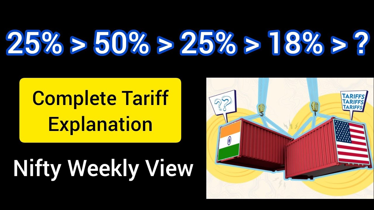 What after 15% Tariff? 🔥 Nifty Weekly View | Top 3 Stocks to Study