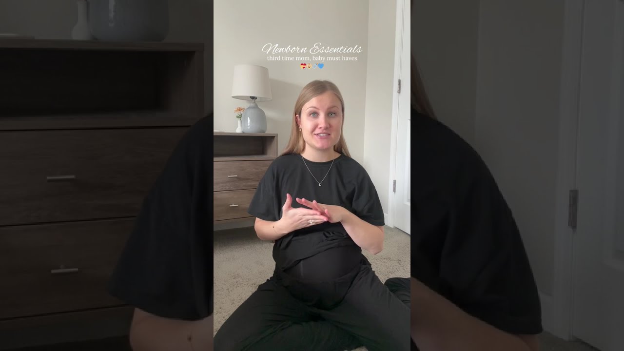 Newborn Essentials | third time mom, best baby items, baby must haves, registry guide