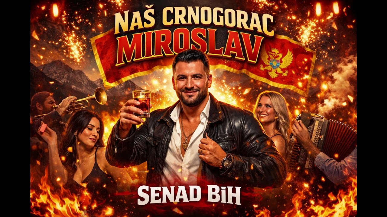 NAŠ CRNOGORAC MIROSLAV 🔥 Balkan Hit 2026 – Senad BiH