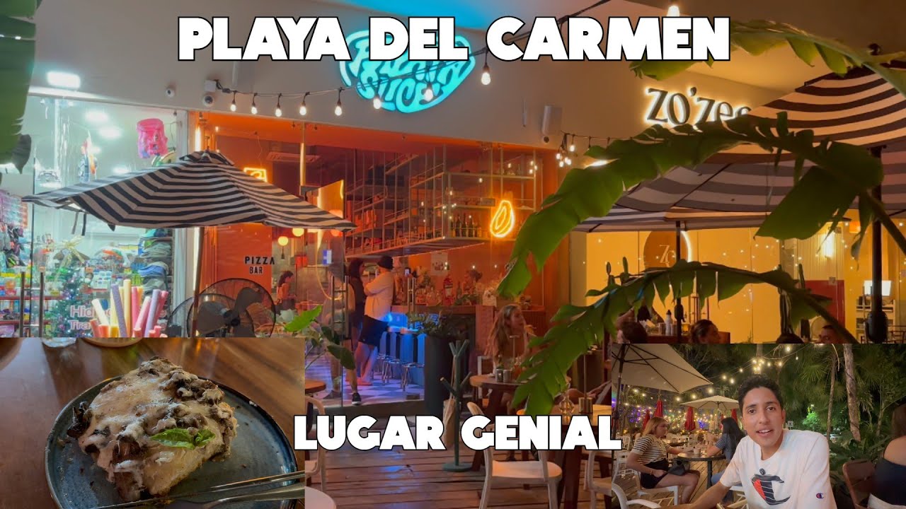 LUGAR MUY DIFERENTE PARA COMER EN PLAYA DEL CARMEN🔴1 DICIEMBRE 2024