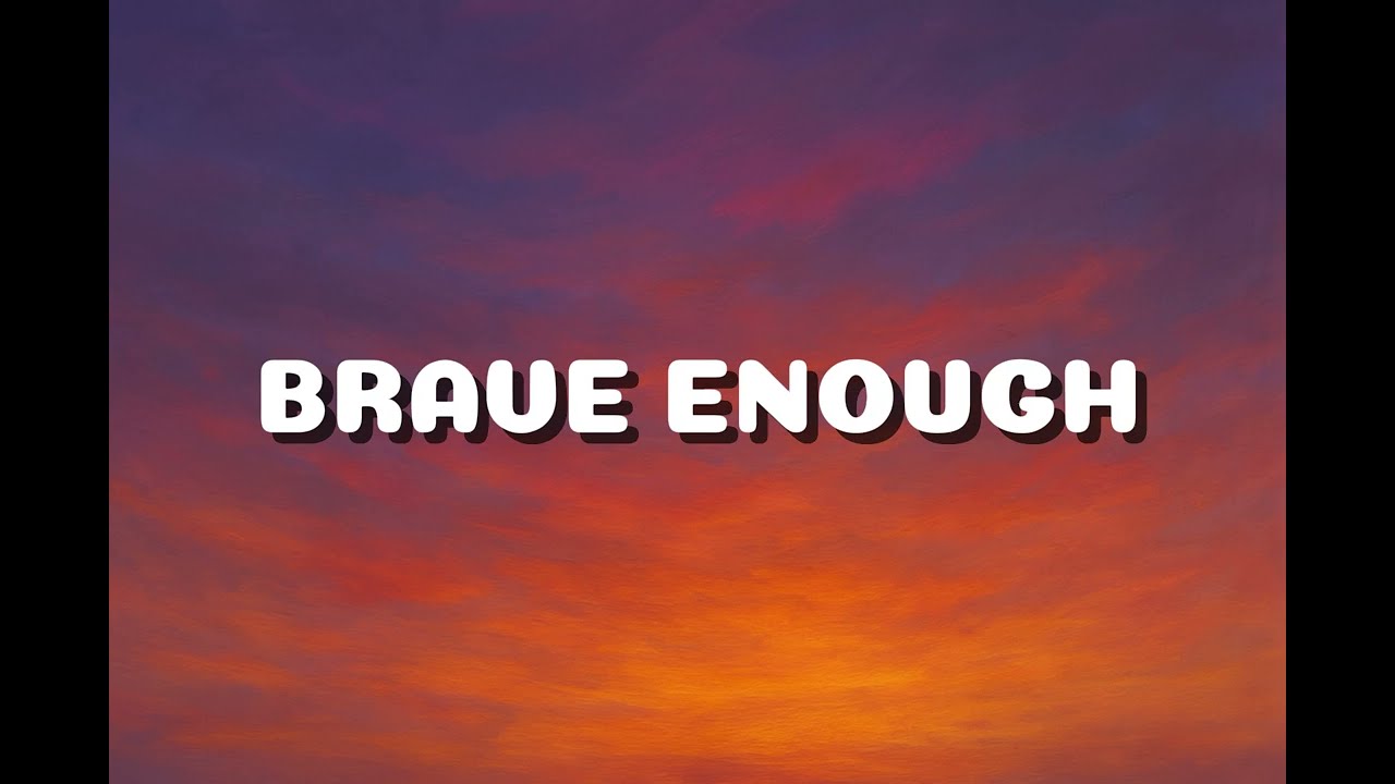 Brave Enough | Uplifting Pop Ballad 2025 | Original Acoustic Soul Song of Hope