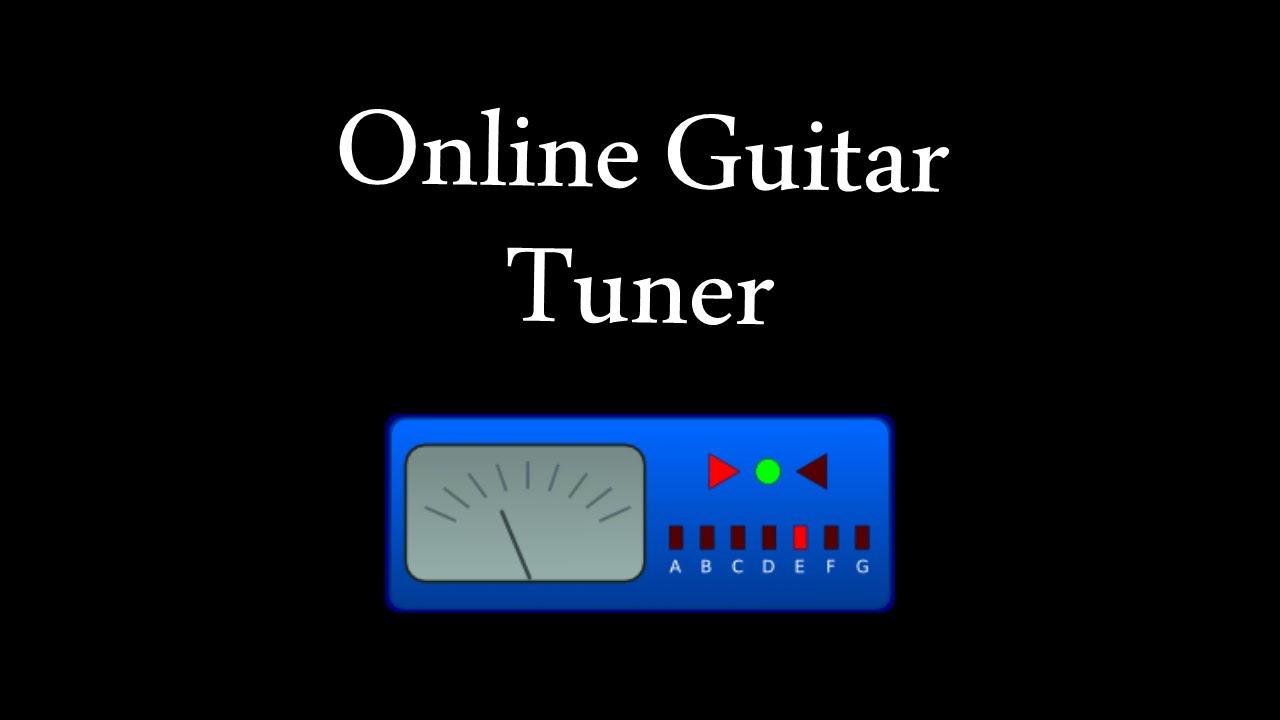 Guitar Tuner (1/2 Step Down Tuning)