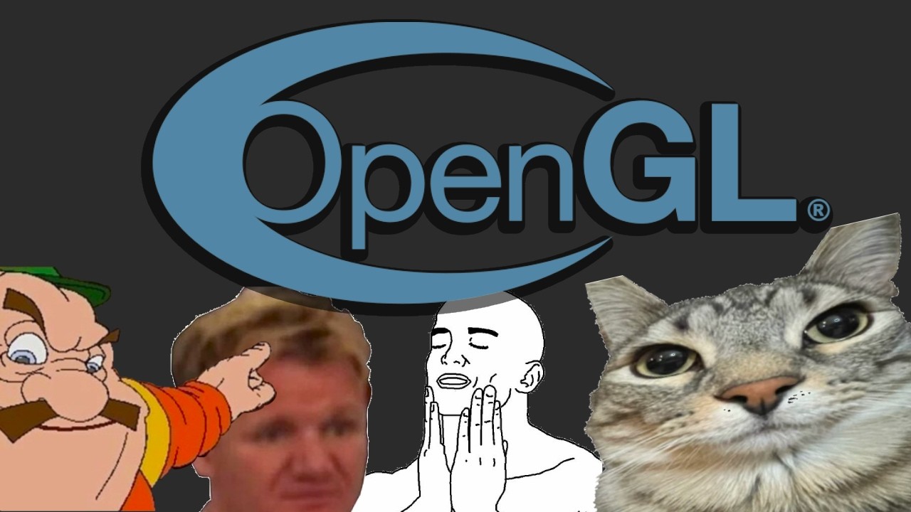 Объяснение OpenGL с помощью мемов