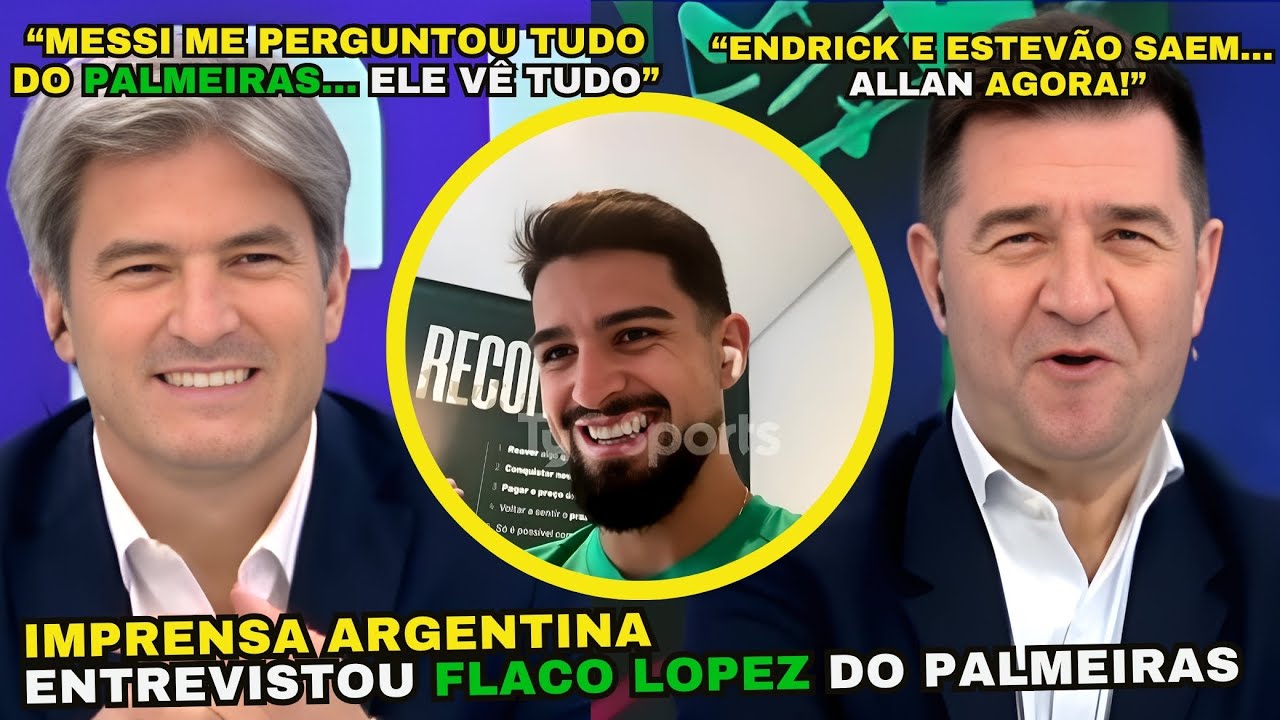 FLACO LOPEZ SURPREENDEU IMPRENSA ARGENTINA EM ENTREVISTA