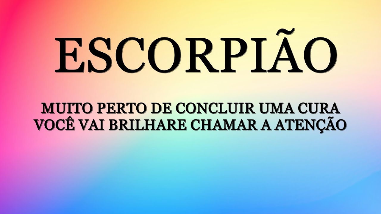 ESCORPIÃO 🎯 DESAPEGO TOTAL DO PASSADO, LIÇÃO APRENDIDA