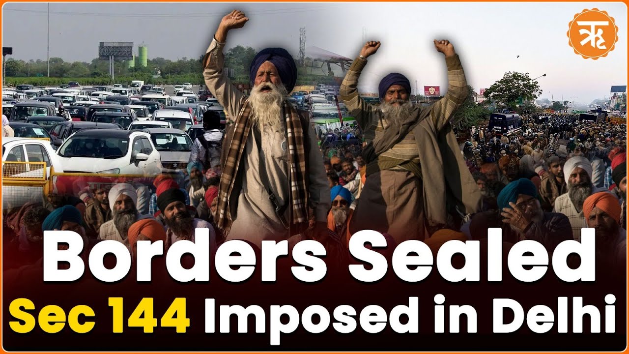 Section 144 Imposed in Delhi as Security Beefed Up on Border Ahead of Protest | Internet Blackout
