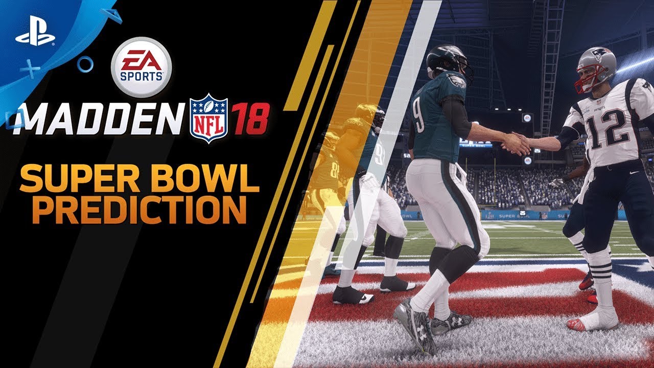 Madden NFL 18 - Super Bowl LII Prediction | PS4